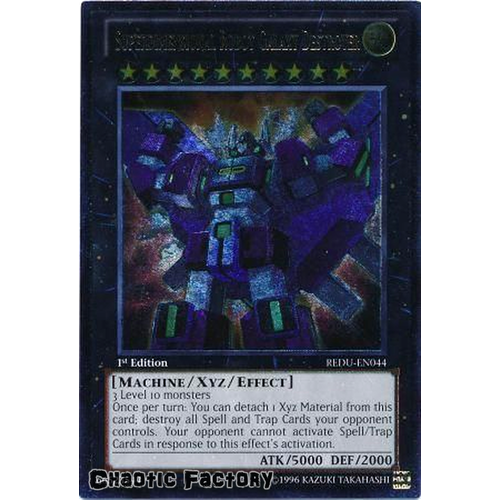 Ultimate Rare - Superdimensional Robot Galaxy Destroyer - REDU-EN044 1st Edition NM