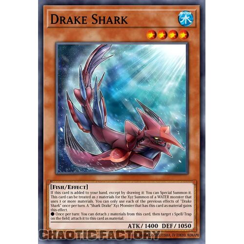 ROTA-EN002 Drake Shark Super Rare 1st Edition NM