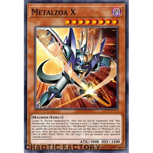 ROTA-EN006 Metalzoa X Super Rare 1st Edition NM