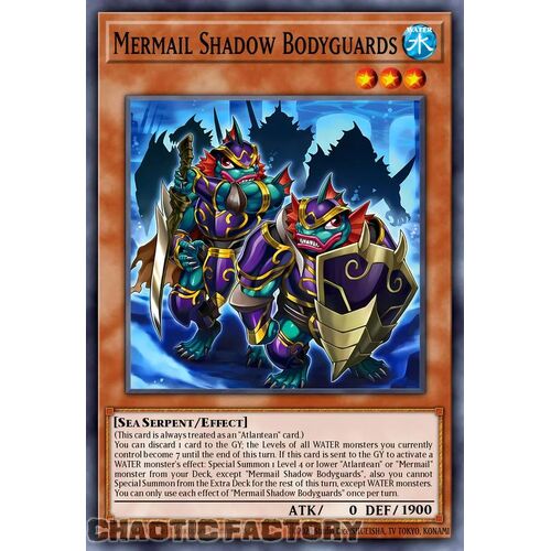 ROTA-EN018 Mermail Shadow Squad Ultra Rare 1st Edition NM