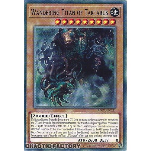 ROTA-EN021 Wandering Titan of Tartarus Common 1st Edition NM