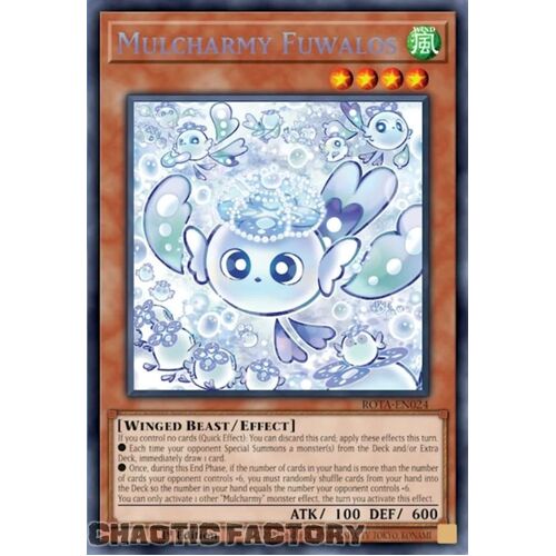 ROTA-EN024 Mulcharmy Fuwalos Secret Rare 1st Edition NM