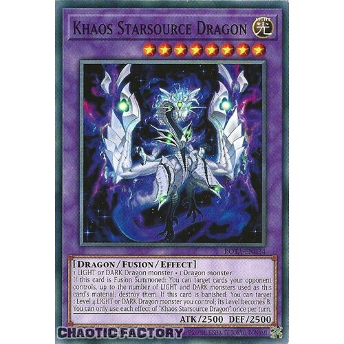 ROTA-EN034 Khaos Starsource Dragon Common 1st Edition NM