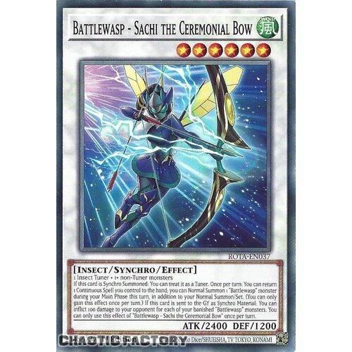 ROTA-EN037 Battlewasp - Sachi the Ceremonial Bow Common 1st Edition NM