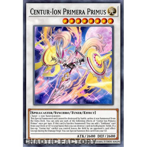 ROTA-EN038 Centur-Ion Primera Primus Super Rare 1st Edition NM