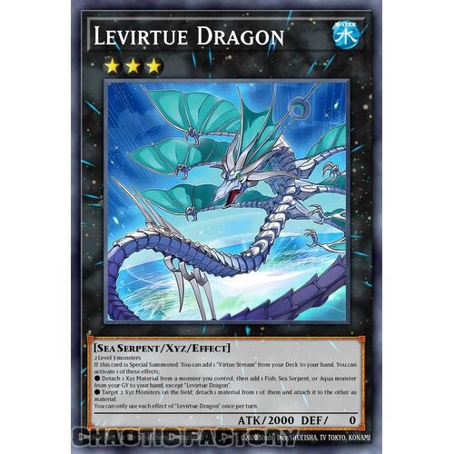 ROTA-EN042 LeVirtue Dragon Super Rare 1st Edition NM