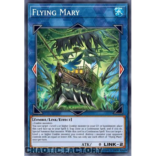 ROTA-EN047 Flying Mary, the Wandering Ghost Ship Ultra Rare 1st Edition NM