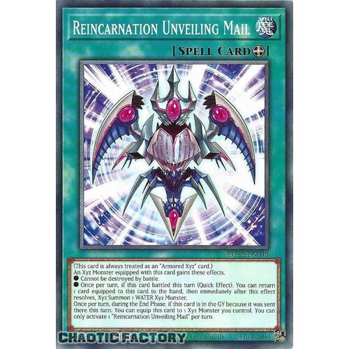 ROTA-EN049 Reincarnation Unveiling Mail Common 1st Edition NM