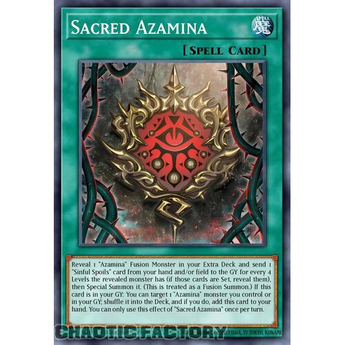 ROTA-EN053 The Hallowed Azamina Super Rare 1st Edition NM