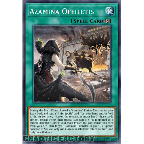 ROTA-EN054 Azamina Debtors Super Rare 1st Edition NM