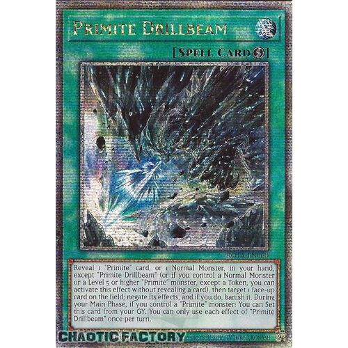 ROTA-EN060 Primite Drillbeam Quarter Century Secret Rare 1st Edition NM