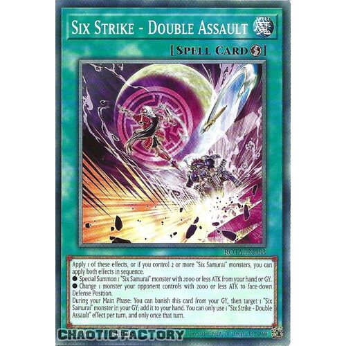 ROTA-EN063 Six Strike - Double Assault Common 1st Edition NM