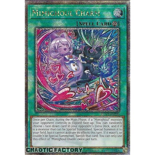 ROTA-EN096 Mimighoul Charm Quarter Century Secret Rare 1st Edition NM