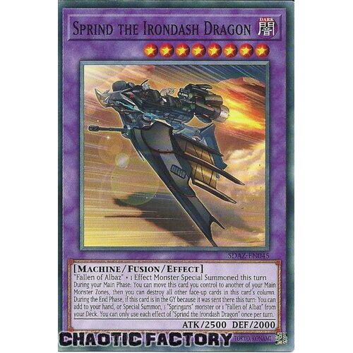 SDAZ-EN045 Sprind the Irondash Dragon Common 1st Edition NM