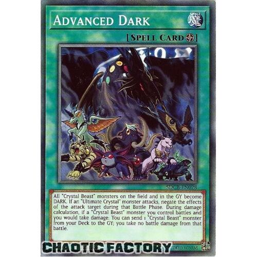 SDCB-EN028 Advanced Dark Common 1st Edition NM