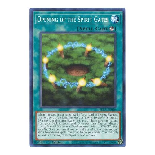  Opening of the Spirit Gates - SDSA-EN020 - Common 1st Edition NM