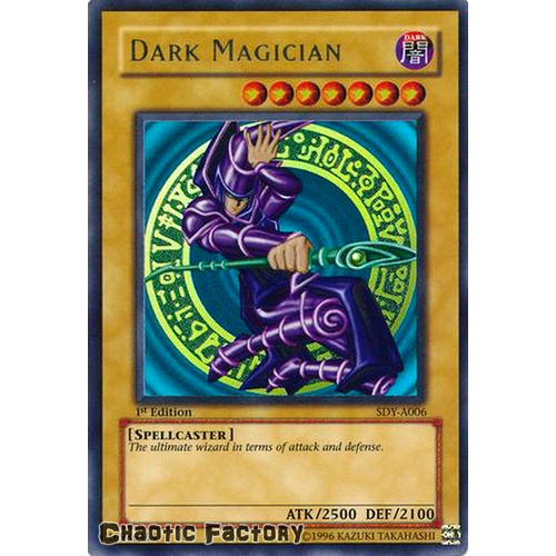 Dark Magician - SDY-A006 - Ultra Rare 1st Edition (Australian Version) NM