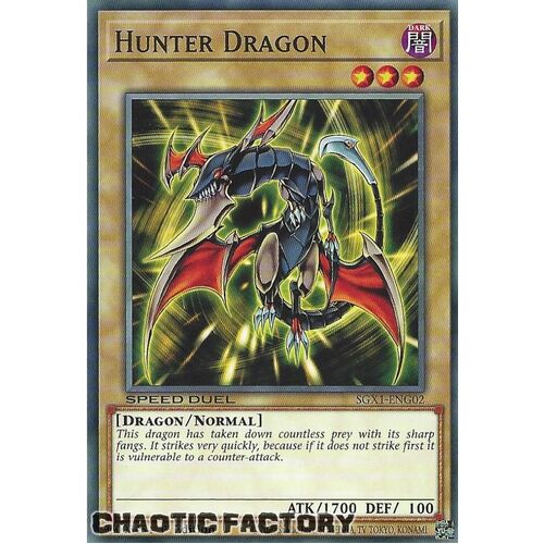 SGX1-ENG02 Hunter Dragon Common 1st Edition NM