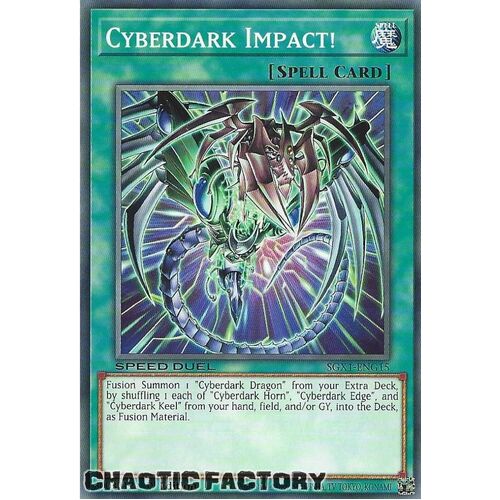 SGX1-ENG15 Cyberdark Impact! Common 1st Edition NM