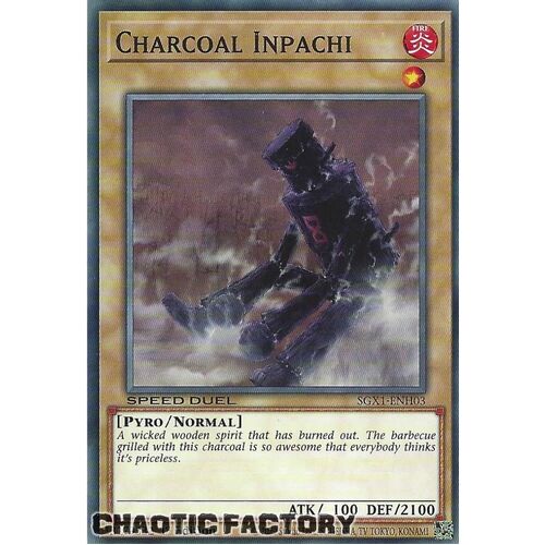 SGX1-ENH03 Charcoal Inpachi Common 1st Edition NM