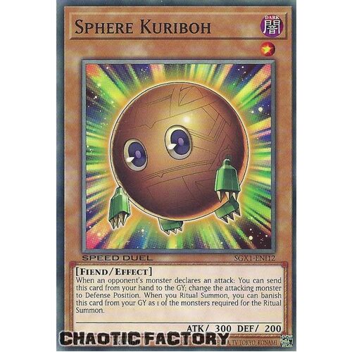 SGX1-ENI12 Sphere Kuriboh Common 1st Edition NM