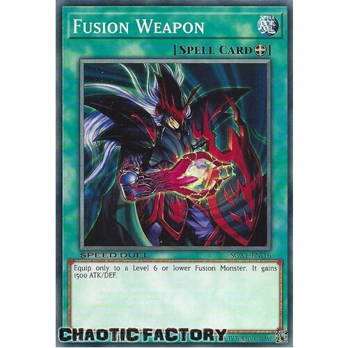 SGX1-ENI16 Fusion Weapon Common 1st Edition NM