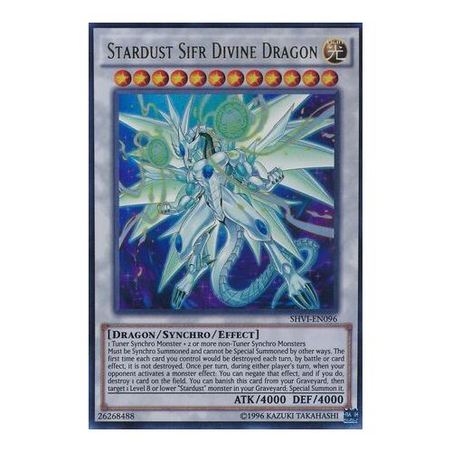 Stardust Sifr Divine Dragon - SHVI-EN096 - Ultra Rare UNL EDITION