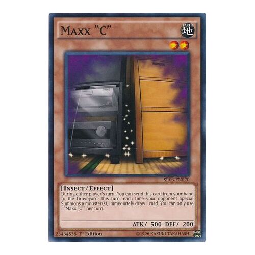 Maxx "C" - SR03-EN020 - Common 1st Edition NM