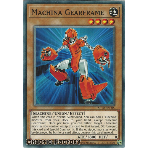 SR10-EN005 Machina Gearframe Common 1st Edition NM