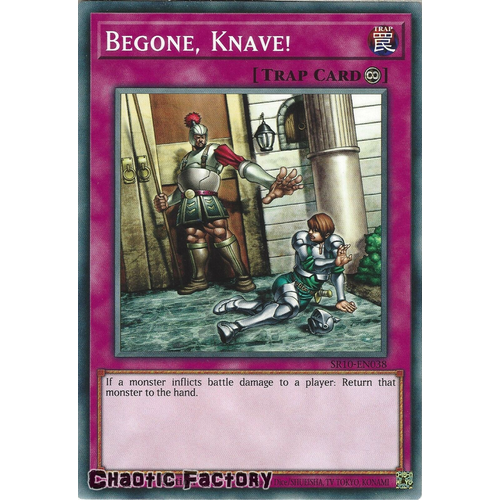 SR10-EN038 Begone, Knave! Common 1st Edition NM