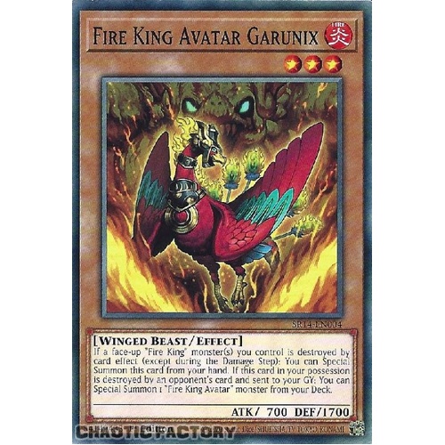 SR14-EN004 Fire King Avatar Garunix Common 1st Edition NM