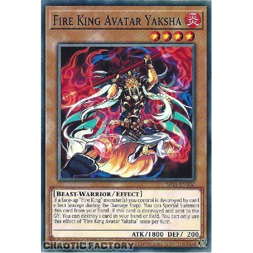 SR14-EN006 Fire King Avatar Yaksha Common 1st Edition NM