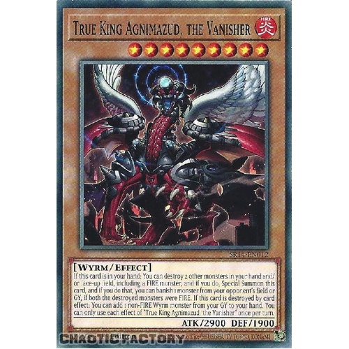 SR14-EN012 True King Agnimazud, the Vanisher Common 1st Edition NM