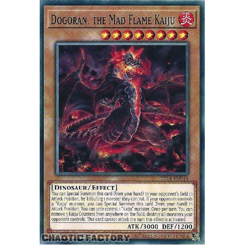 SR14-EN014 Dogoran, the Mad Flame Kaiju Common 1st Edition NM