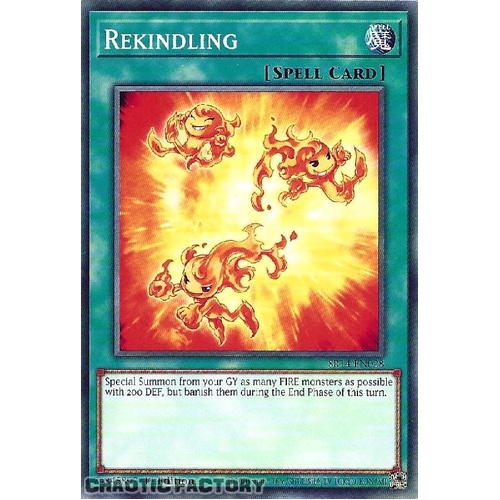 SR14-EN028 Rekindling Common 1st Edition NM