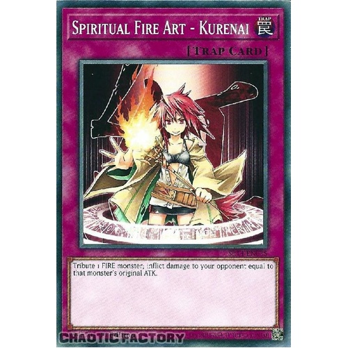 SR14-EN035 Spiritual Fire Art - Kurenai Common 1st Edition NM