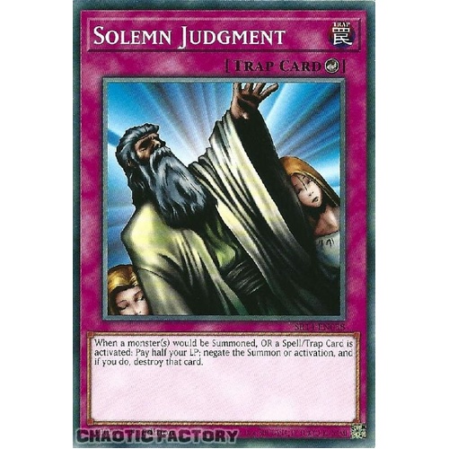 SR14-EN038 Solemn Judgment Common 1st Edition NM