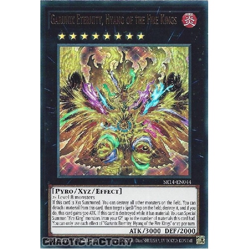 SR14-EN044 Garunix Eternity, Hyang of the Fire Kings Ultra Rare 1st Edition NM