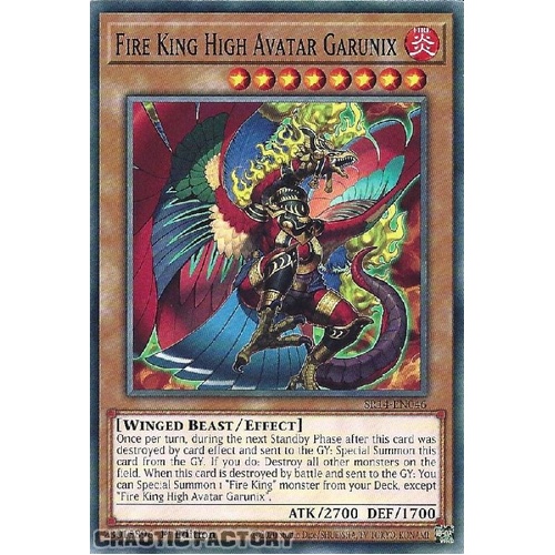 SR14-EN046 Fire King High Avatar Garunix Common 1st Edition NM