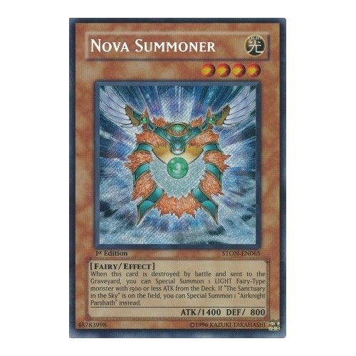 Nova Summoner - STON-EN065 - Secret Rare 1st Edition NM