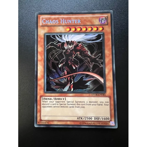 Chaos Hunter - STOR-EN085 - Secret Rare Unlimited NM