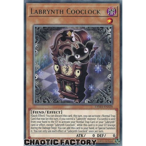 TAMA-EN020 Labrynth Cooclock Rare 1st Edition NM