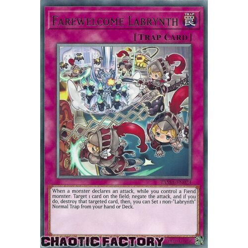 TAMA-EN024 Farewelcome Labrynth Rare 1st Edition NM