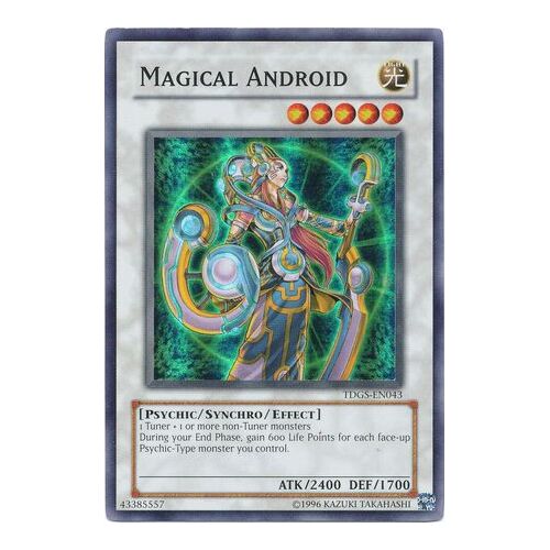 Magical Android - TDGS-EN043 - Super Rare Unlimited NM