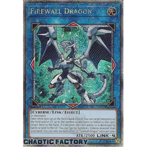 TN23-EN008 Firewall Dragon Quarter Century Secret Rare 1st Edition NM