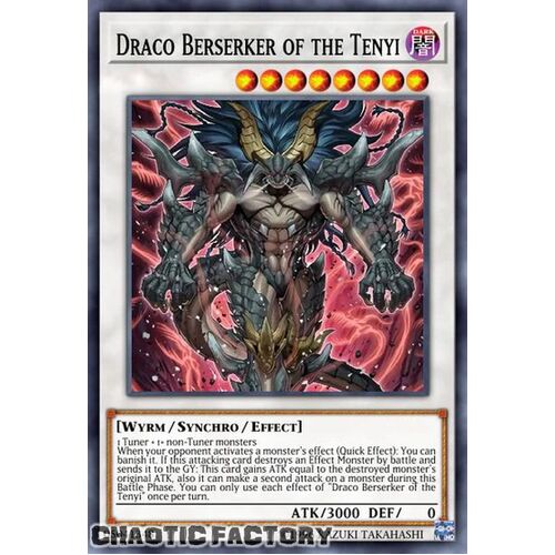 VASM-EN026 Draco Berserker of the Tenyi Rare 1st Edition NM