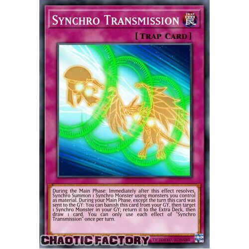 VASM-EN029 Synchro Transmission Rare 1st Edition NM