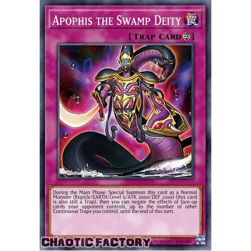 VASM-EN060 Apophis the Swamp Deity Rare 1st Edition NM