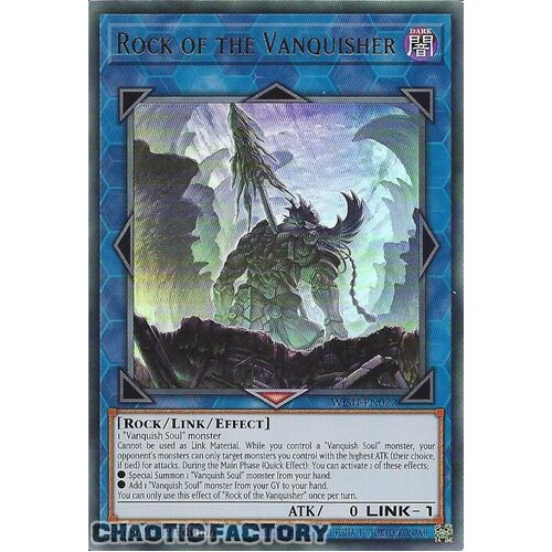 WISU-EN022 Rock of the Vanquisher Ultra Rare 1st Edition NM