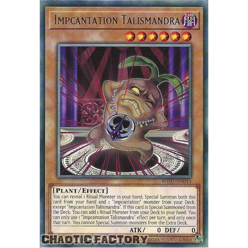 WISU-EN044 Impcantation Talismandra Rare 1st Edition NM